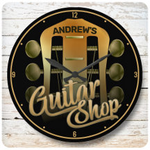 Personalisiert NAME Rock Music Gitarre Shop Musike