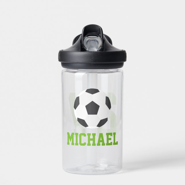 Personalisiert Name Soccer Jersey Trinkflasche (Vorne)