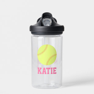 Personalisiert Name Softball Jersey Trinkflasche