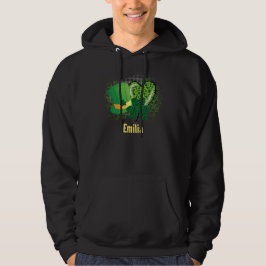 Personalisiert Name St Patricks Day Kleeblatt Clov Hoodie