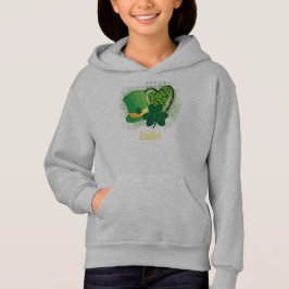 Personalisiert Name St Patricks Day Kleeblatt Clov Hoodie