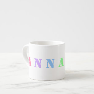 Personalisiert NAME Tasse des Kindes - 7 Buchstabe