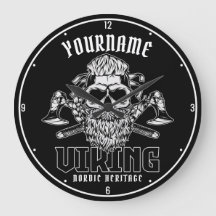 Personalisiert NAME Viking Nordic Warrior Heritage