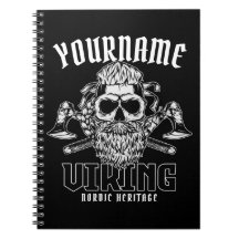 Personalisiert NAME Viking Nordic Warrior Heritage
