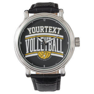 Personalisiert NAME Volleyball-Mannschaft Armbanduhr