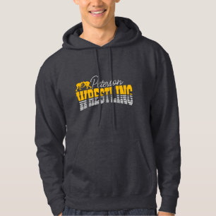Personalisiert NAME Wrestling School Team Wrestler Hoodie