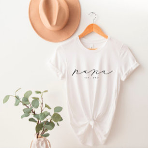 Personalisiert Nana Grandma T - Shirt