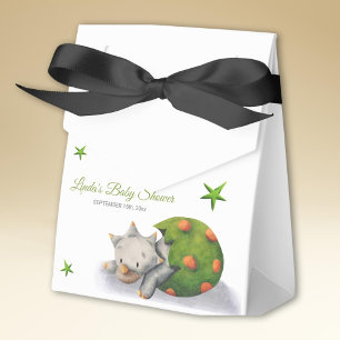Personalisiert neutrale Triceratops Dinosaurier-Pa Geschenkschachtel