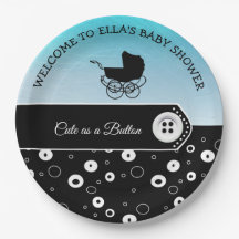 Personalisiert Niedlich als Button Baby Dusche