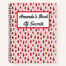 Personalisiert Niedlich Moderner Minimalistischer  Notizbuch