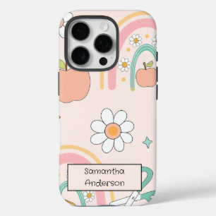 Personalisiert Niedlich zurück zur Schule   für Ki iPhone 16 Pro Hülle