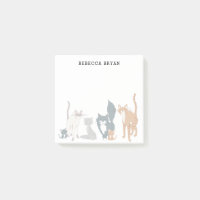 Personalisiert Niedliche Cat Gang