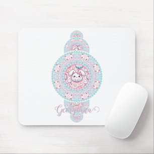 Personalisiert Niedliche Kawaii Bunny Ornamental M Mousepad