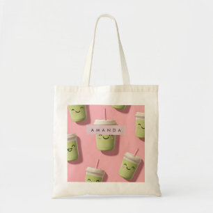 Personalisiert Niedliche Kawaii Pastel Smoothie Ma Tragetasche