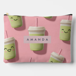 Personalisiert Niedliche Kawaii Pastel Smoothie Ma Zubehörtasche