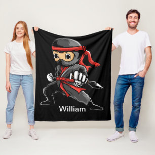 Personalisiert Ninja Fleece Blanket