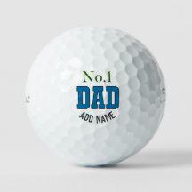 Personalisiert No.1 Vater Titleist Pro V1 Golfbäll