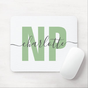 Personalisiert NP Nurse Practitioner Abschluss Chi Mousepad