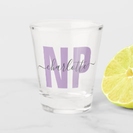 Personalisiert NP Nurse Practitioner Abschluss Chi Schnapsglas