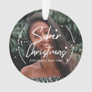 Personalisiert nüchtern ornament
