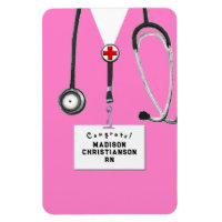 Personalisiert Nurse Abschluss Gift Magnet
