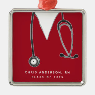 Personalisiert Nurse Abschluss Gift Metal Ornament