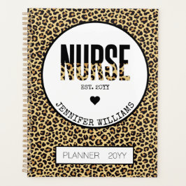 Personalisiert Nurse Cheetah RN Registered Nurse Planer