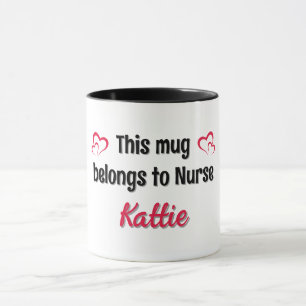 Personalisiert Nurse Coffee Tasse Geschenk