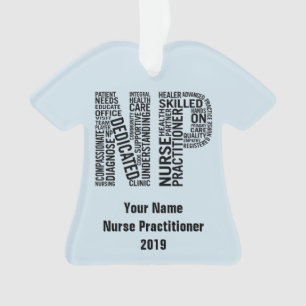 Personalisiert Nurse Practitioner NP Ornament