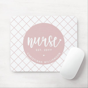Personalisiert Nurse RN Abschluss Elegante Mousepad