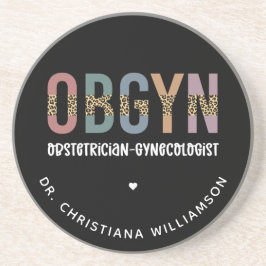 Personalisiert OBGYN Obstetriker Gynäkologe Getränkeuntersetzer