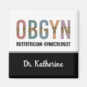 Personalisiert OBGYN Obstetriker Gynäkologe Magnet