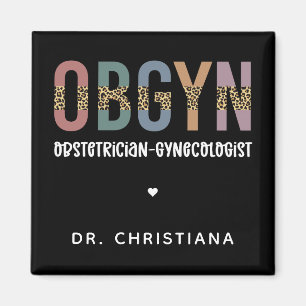Personalisiert OBGYN Obstetriker Gynäkologe Magnet
