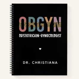 Personalisiert OBGYN Obstetriker Gynäkologe Notizbuch