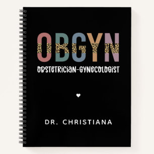 Personalisiert OBGYN Obstetriker Gynäkologe Notizbuch