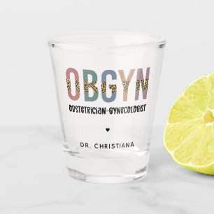 Personalisiert OBGYN Obstetriker Gynäkologe Schnapsglas