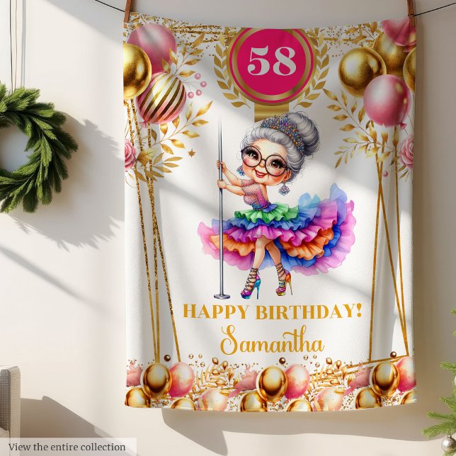 Personalisiert Oma Blanket Funny Geburtstag Fleecedecke (Personalized Grandma Blanket Funny Birthday)