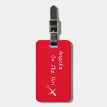 Personalisiert "On Go" Flugzeug, Ferrari Red