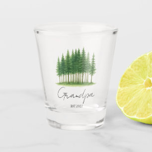 Personalisiert "Opa Est. [Jahr]" Shotglas Schnapsglas