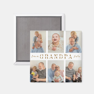 Personalisiert Opa Magnet   Großeltern-Tag
