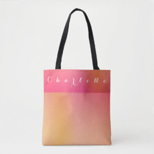 Personalisiert Orange Pink Sunset Ombre
