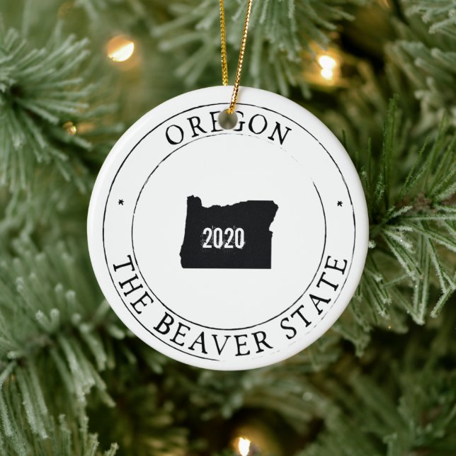 Personalisiert Oregon Ornament (Baum)