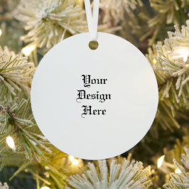 Personalisiert Ornament Aus Metall