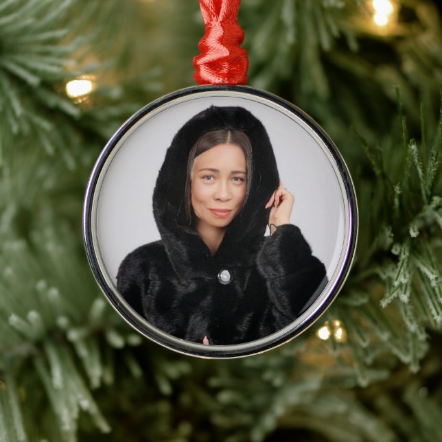 Personalisiert Ornament Aus Metall (Baum)