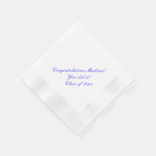 Personalisiert Paper Napkins Serviette