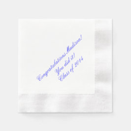 Personalisiert Paper Napkins Serviette