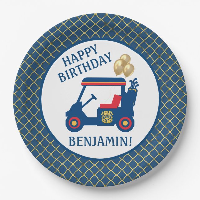 Personalisiert Pappteller (Vorderseite)