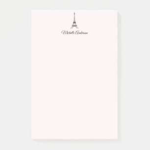 Personalisiert Paris Eiffel Tower Frankreich Post-it Klebezettel