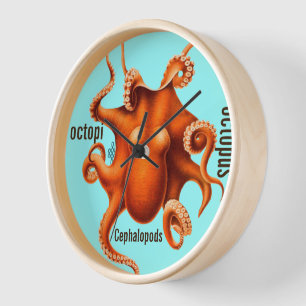 Personalisiert Peacock Chandelier Clock Uhr