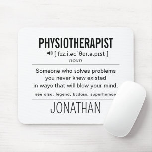 Personalisiert Physiotherapeut Funny Mousepad